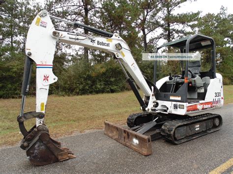 mini bobcat excavator bucket specifications